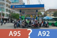 Đọc để biết xe bạn đang đi nên đổ xăng A92 hay A95