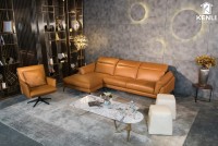 Top 3 mẫu Sofa da thật văng L bán chạy nhất 2019