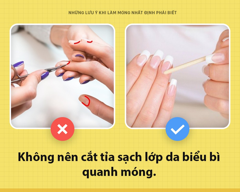 7 Bí mật chúng ta cần biết khi đi làm nail