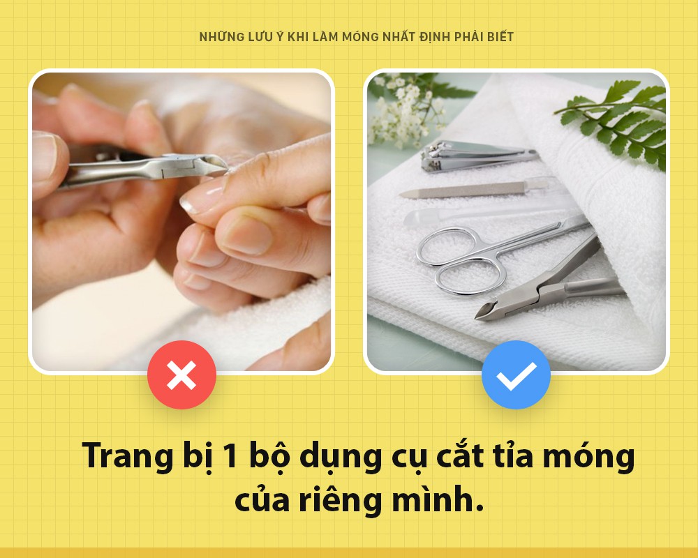 7 Bí mật chúng ta cần biết khi đi làm nail