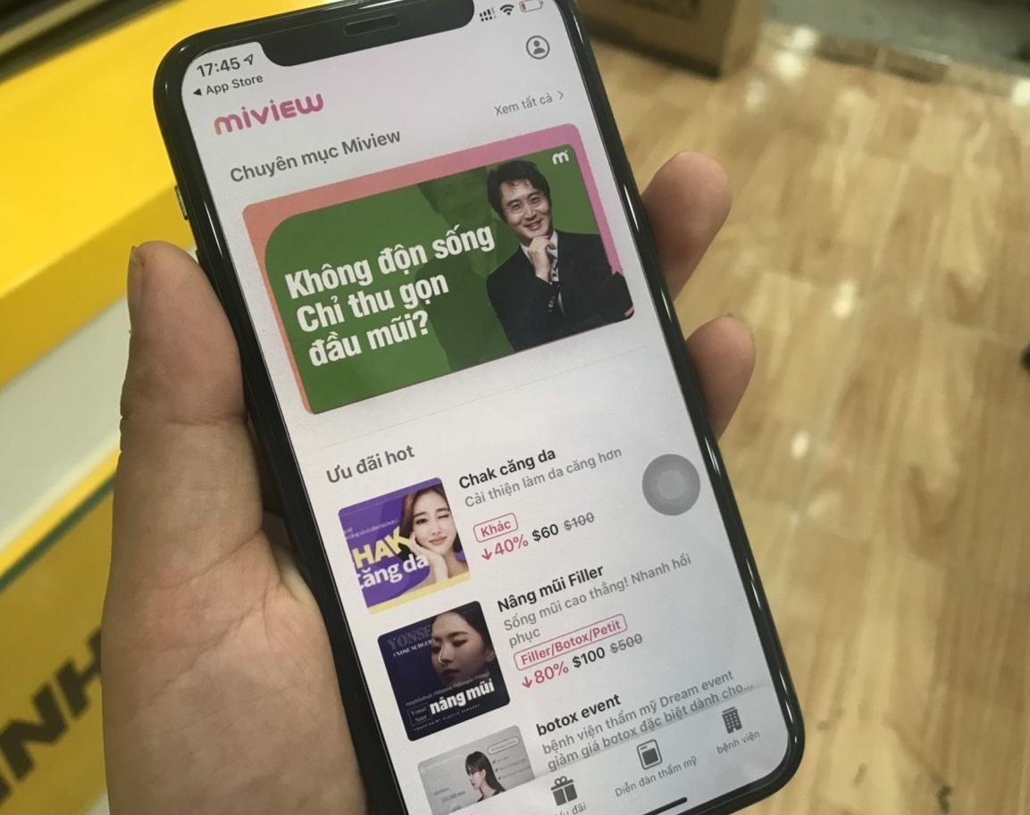 Ra mắt App Miview - ứng dụng làm đẹp toàn cầu
